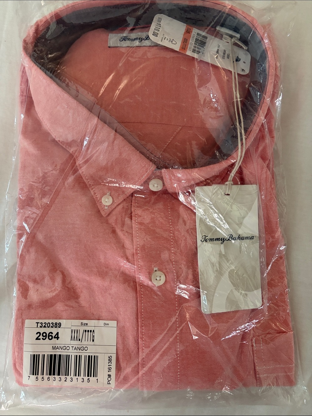 Tommy Bahama Coral Button-Down Casual Shirt